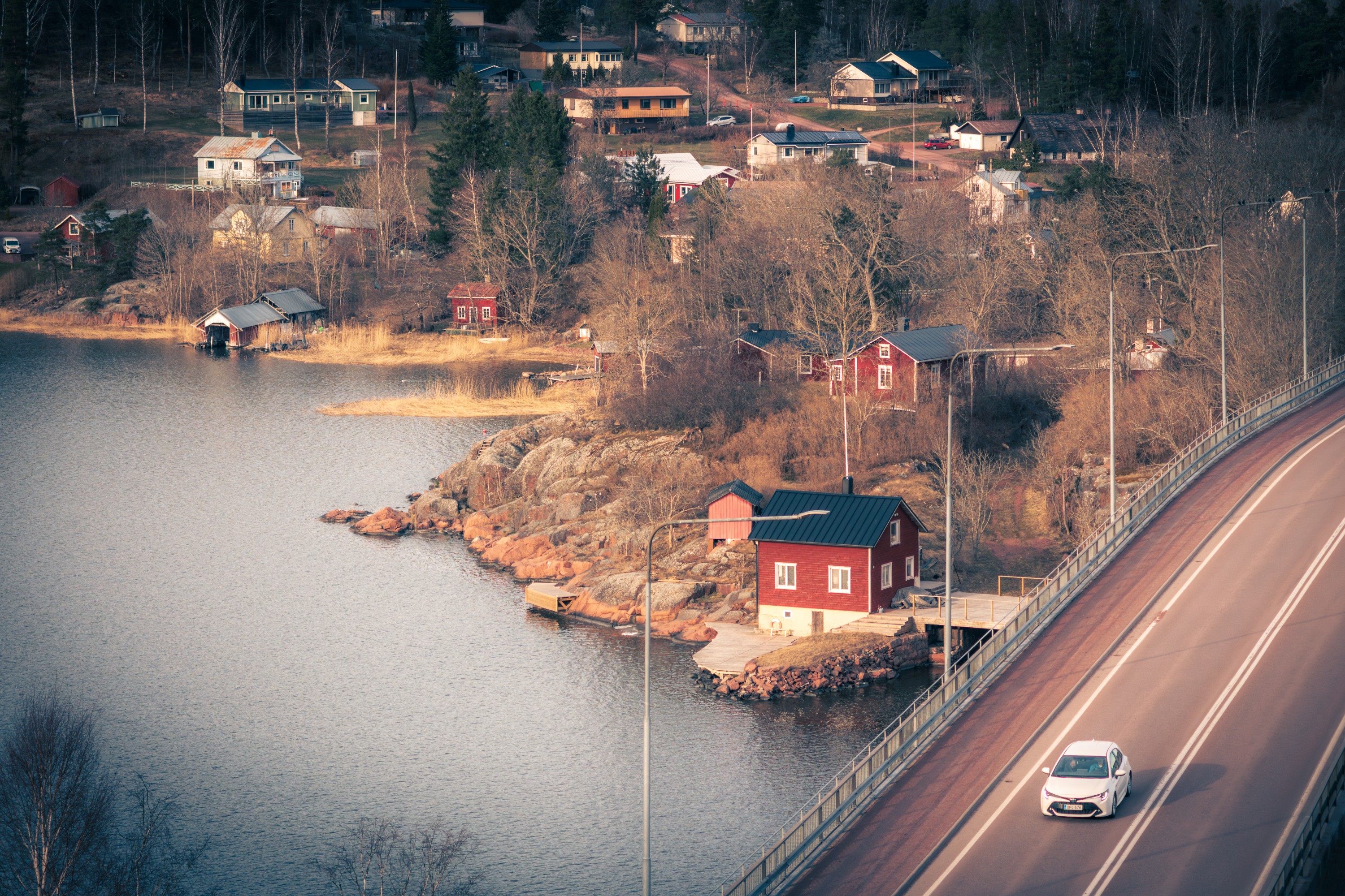 Coastal Village Bridge View - Åland
