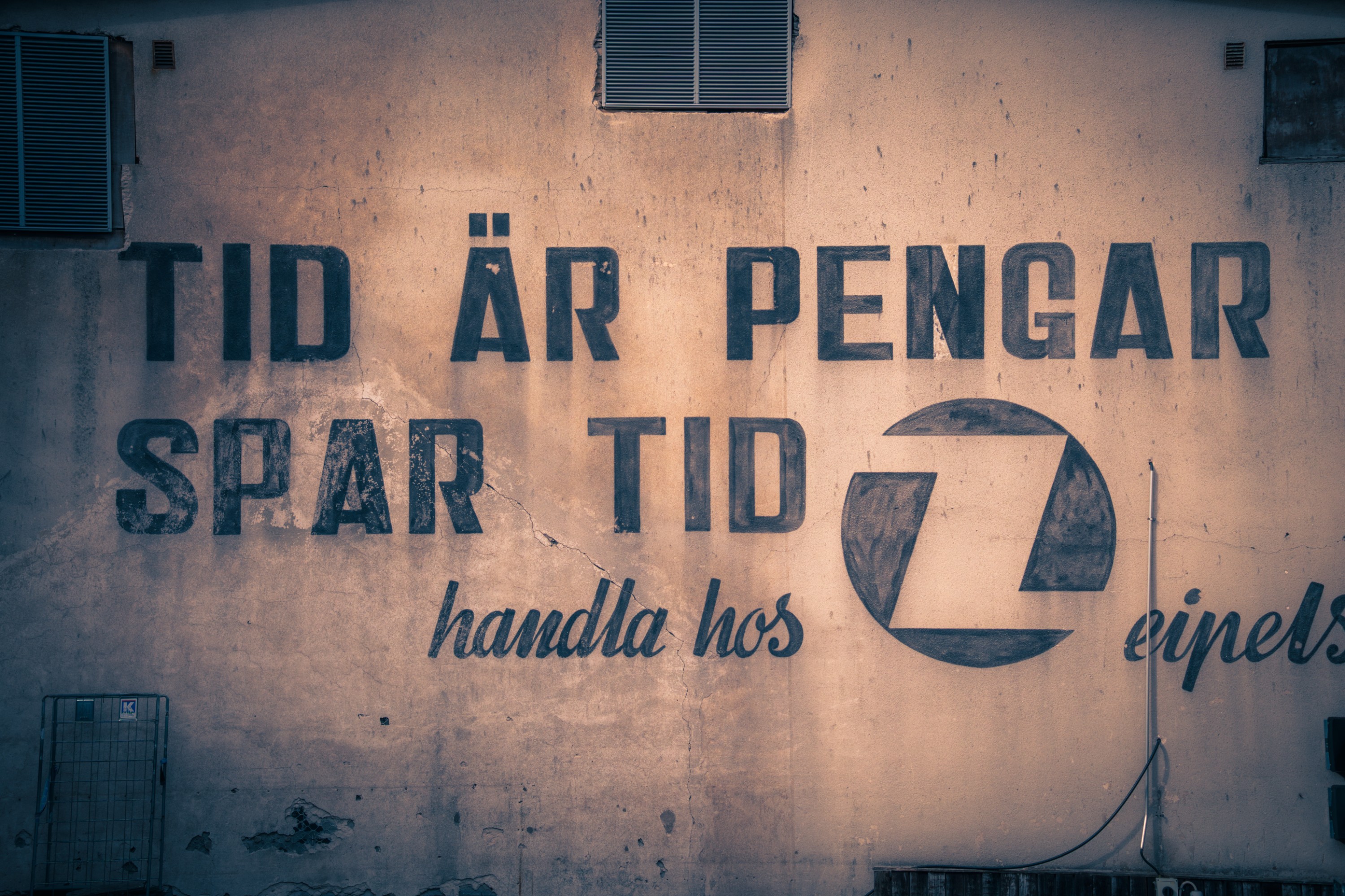 Vintage Wall Typography - Åland